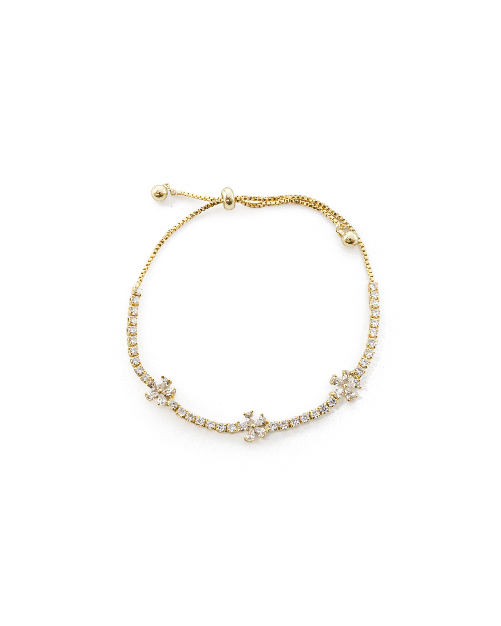 Pulsera Dorada Ansheli M16 - Oro Laminado
