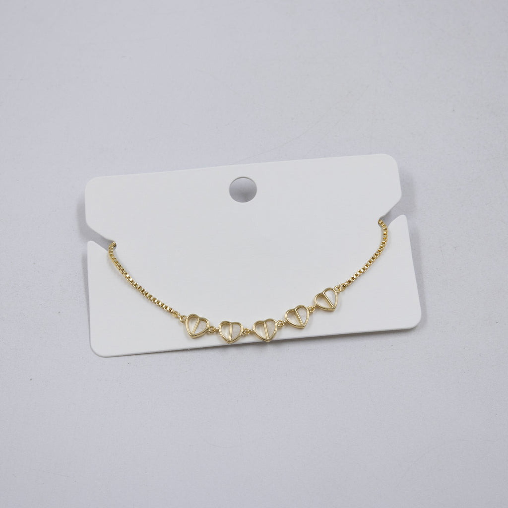 Pulsera Dorada Ansheli 30 Oro Laminado