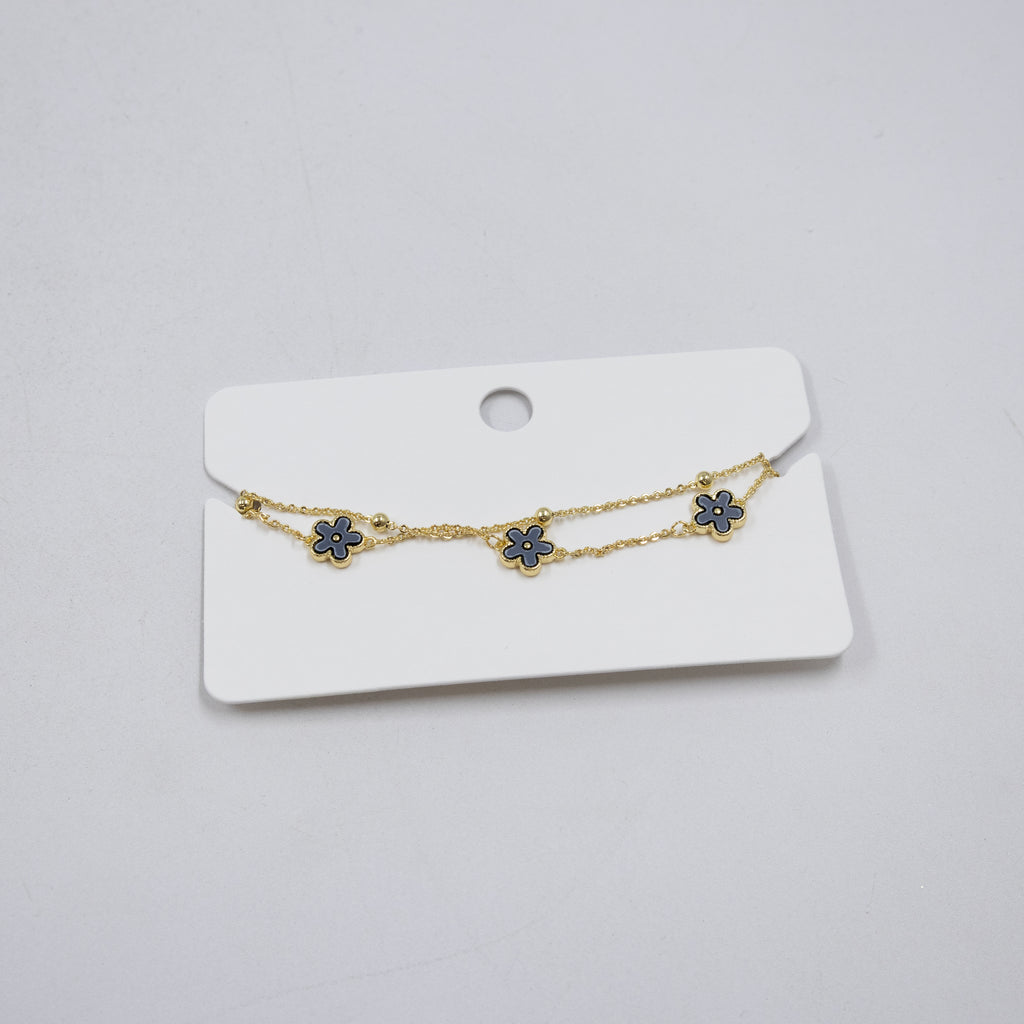 Pulsera Dorada Ansheli M9 Oro Laminado