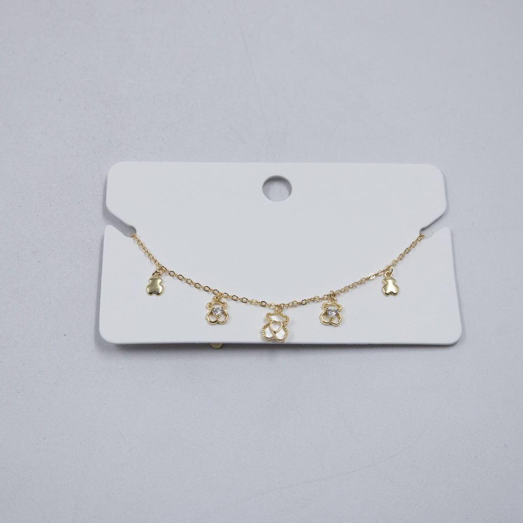 Pulsera Dorada Ansheli M2 Oro Laminado
