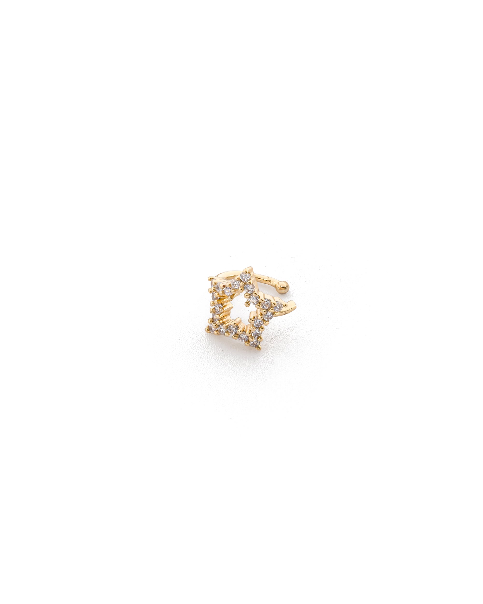 Aretes Simulador Dorados M1 Oro Laminado