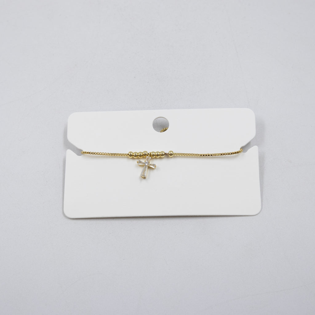 Pulsera Dorada Ansheli M7 Oro Laminado