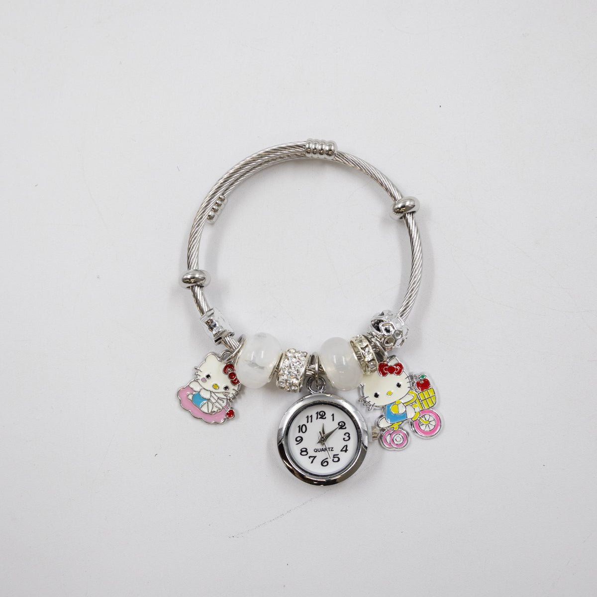 Pulsera tipo Pandora Plateadas M12 Oro Laminado