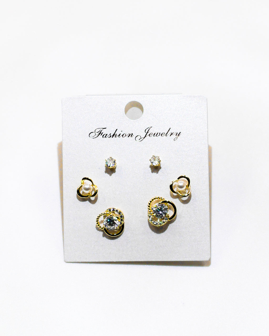 Set Aretes X3 - M22 Oro Laminado