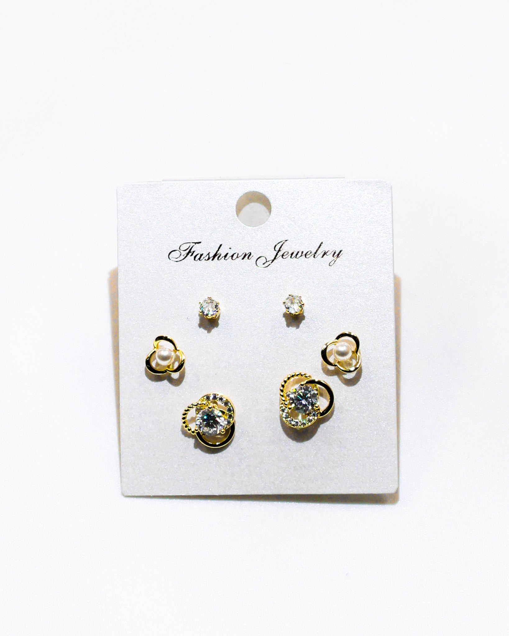 Set Aretes X3 - M22 Oro Laminado
