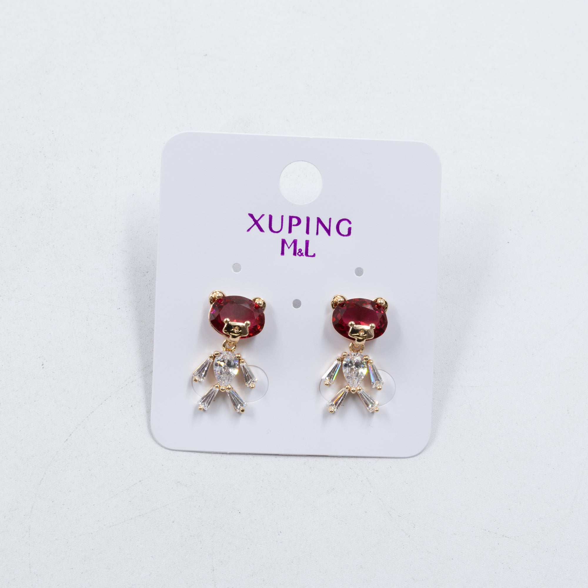 Aretes Xuping Dorados M6 Oro Laminado
