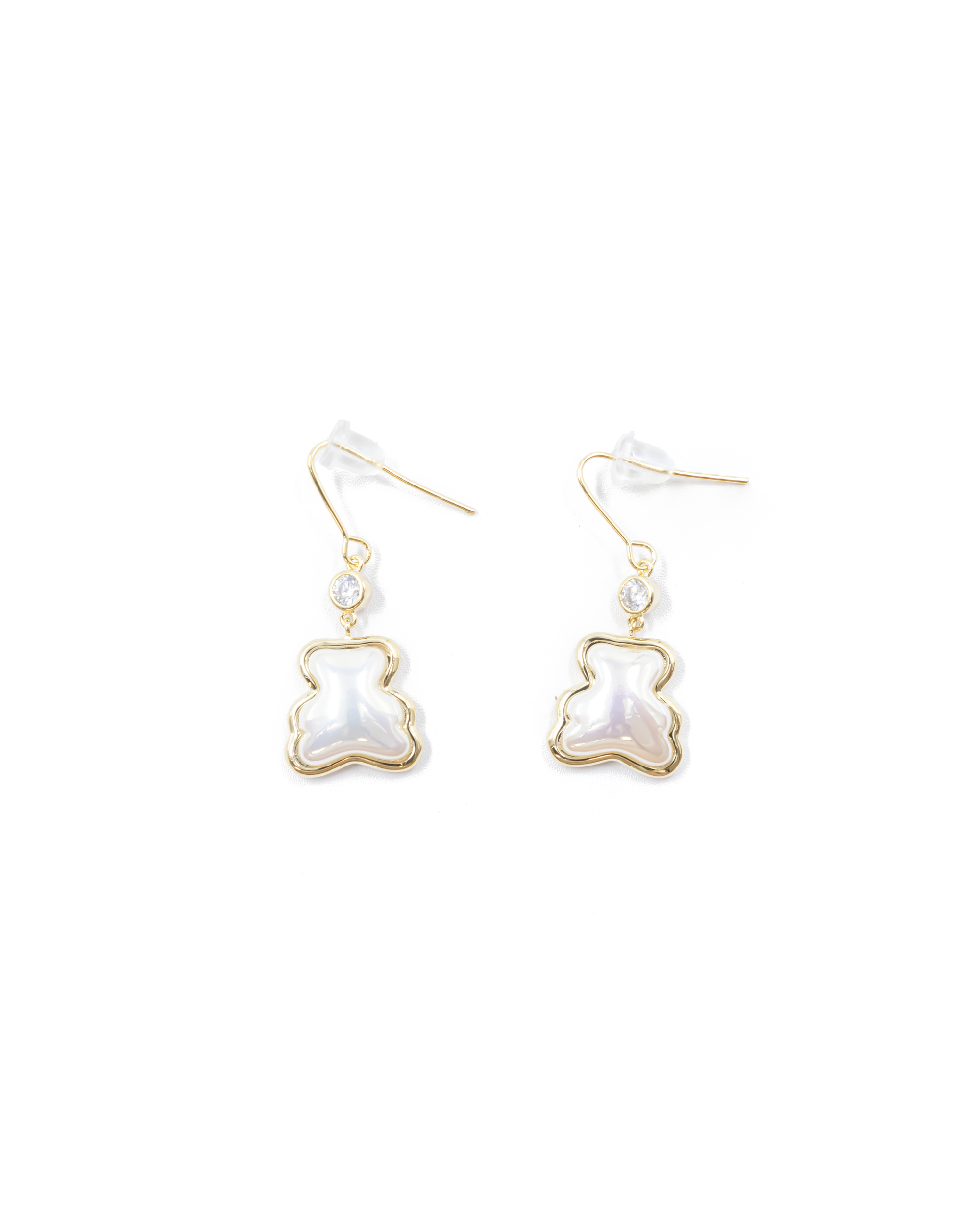 Aretes Largos Ansheli Dorados M8 Oro Laminado