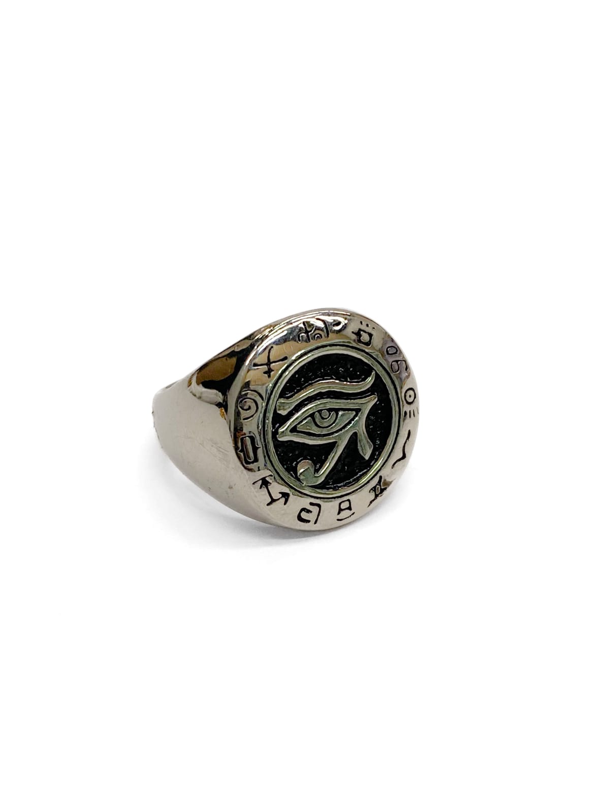 Anillo Dorado y Plateado M14  Acero Inoxidable