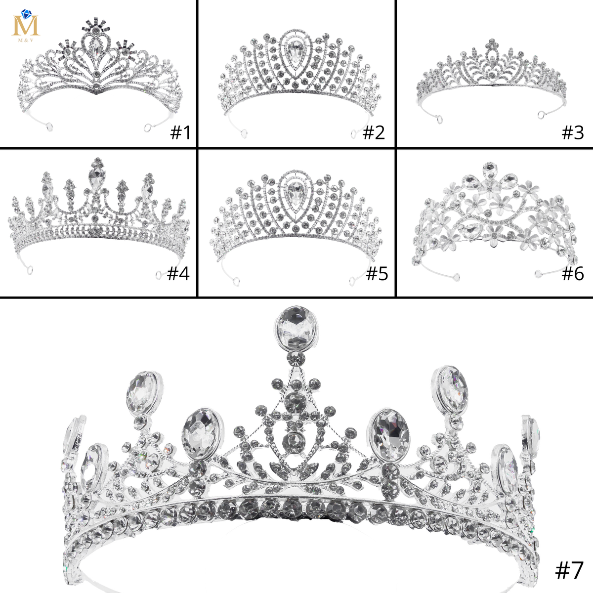 [16/OCTUBRE/26] Corona Plateada M8 Oro Laminado