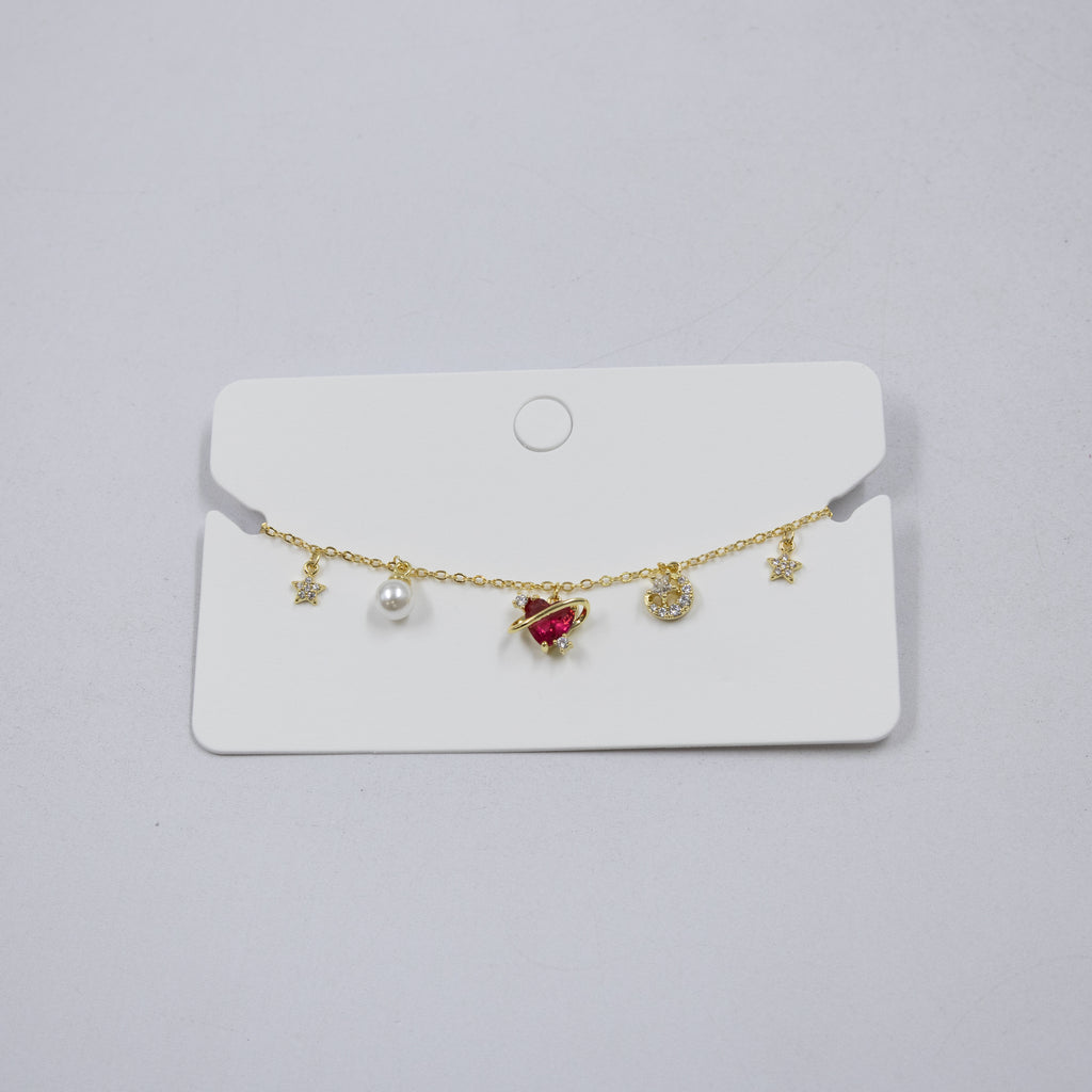 Pulsera Dorada Ansheli M28 Oro Laminado