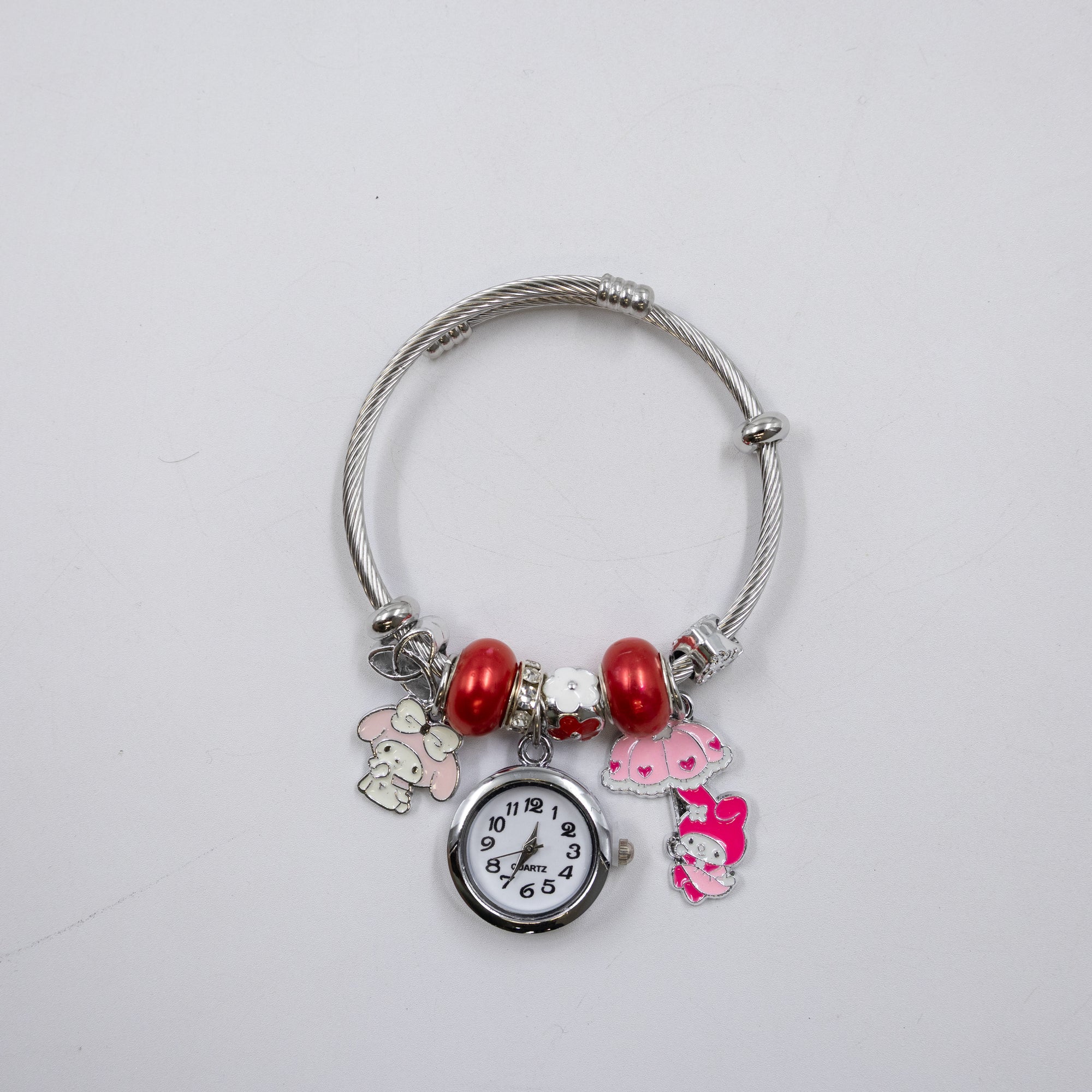 Pulsera tipo Pandora Plateadas M15 Oro Laminado