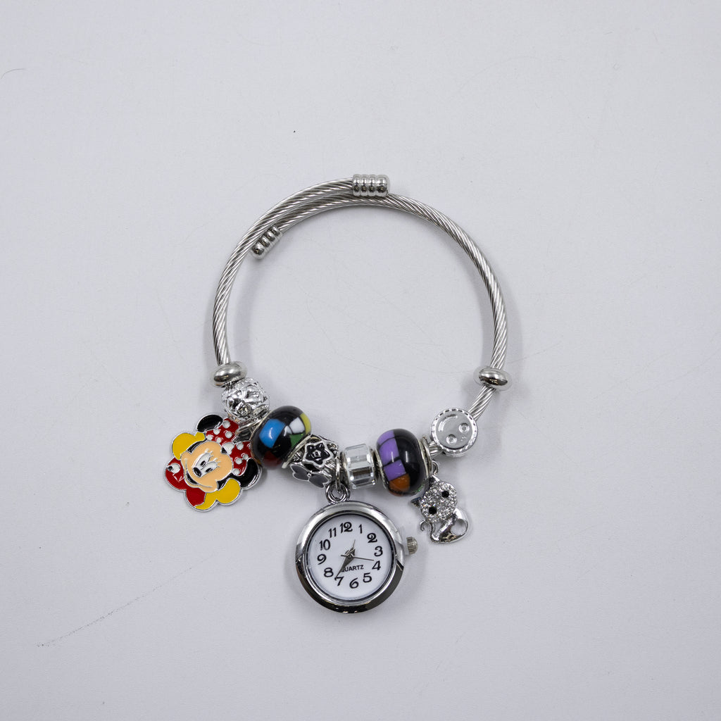Pulsera tipo Pandora Plateadas M17 Oro Laminado