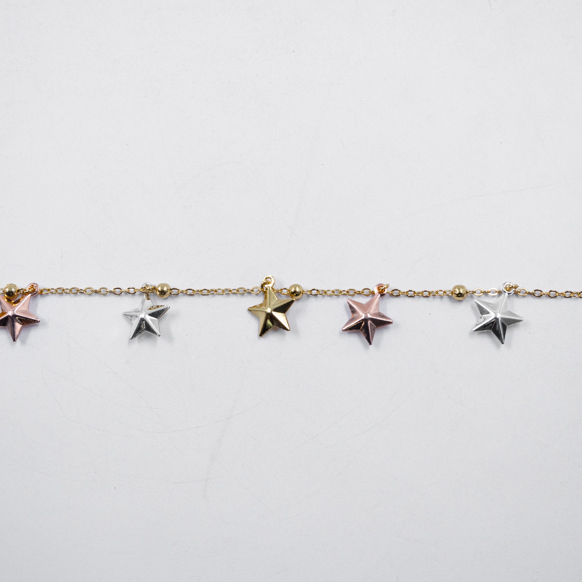 Pulseras de Tres colores M1 Oro Laminado
