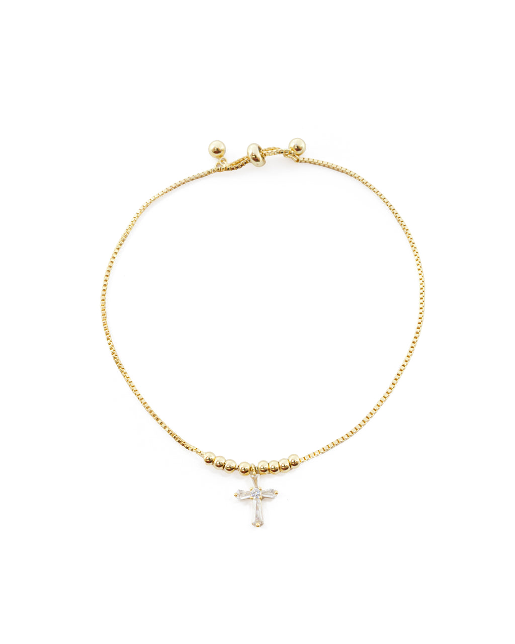 Pulsera Dorada Ansheli M4 - Oro Laminado