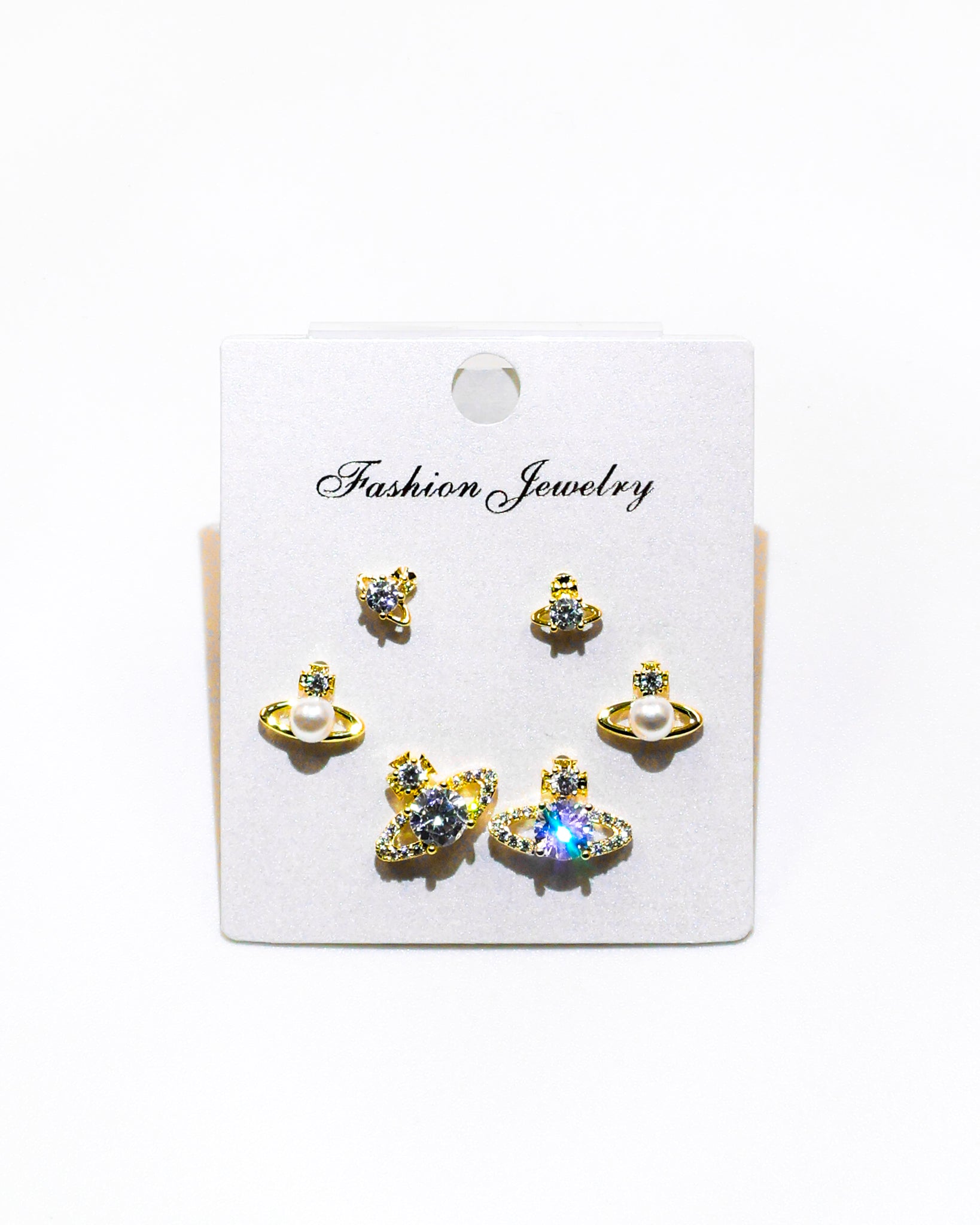 Set Aretes X3 - M9 Oro Laminado