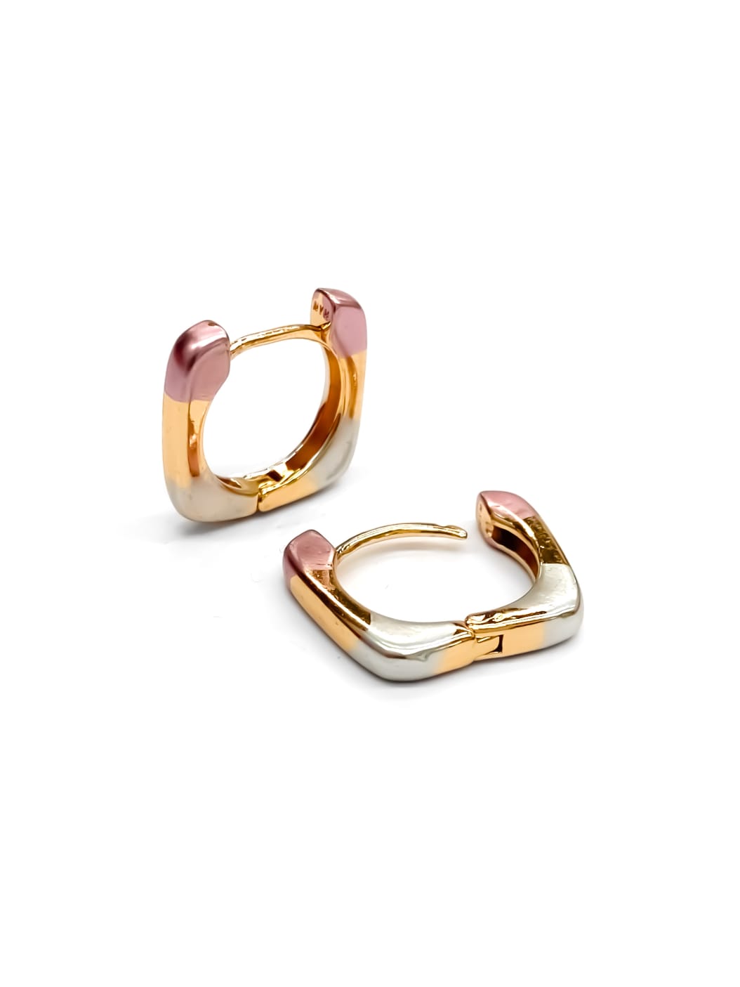 ARETES HUGGIES M19 - ORO LAMINADO
