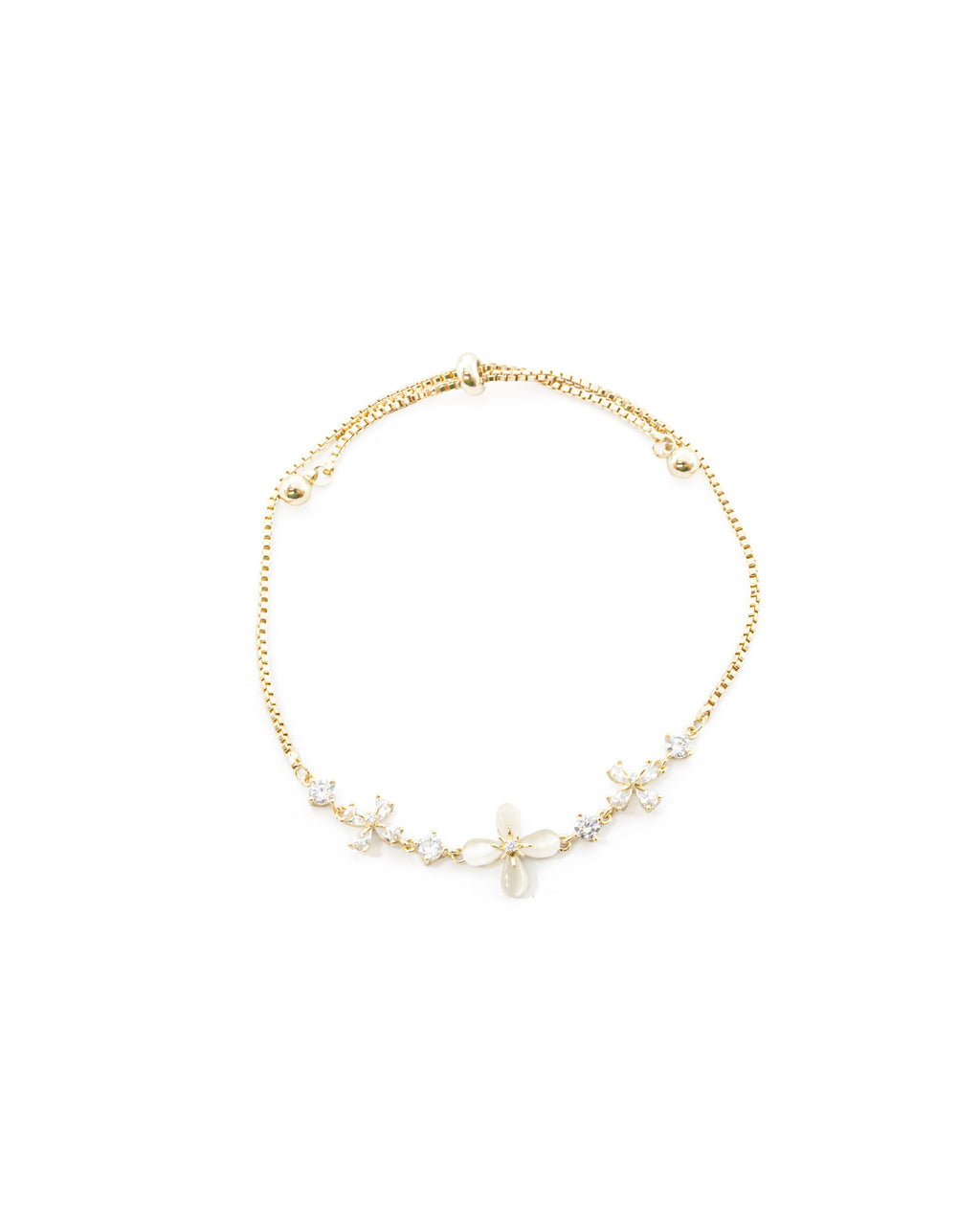 Pulsera Dorada Ansheli M18 - Oro Laminado