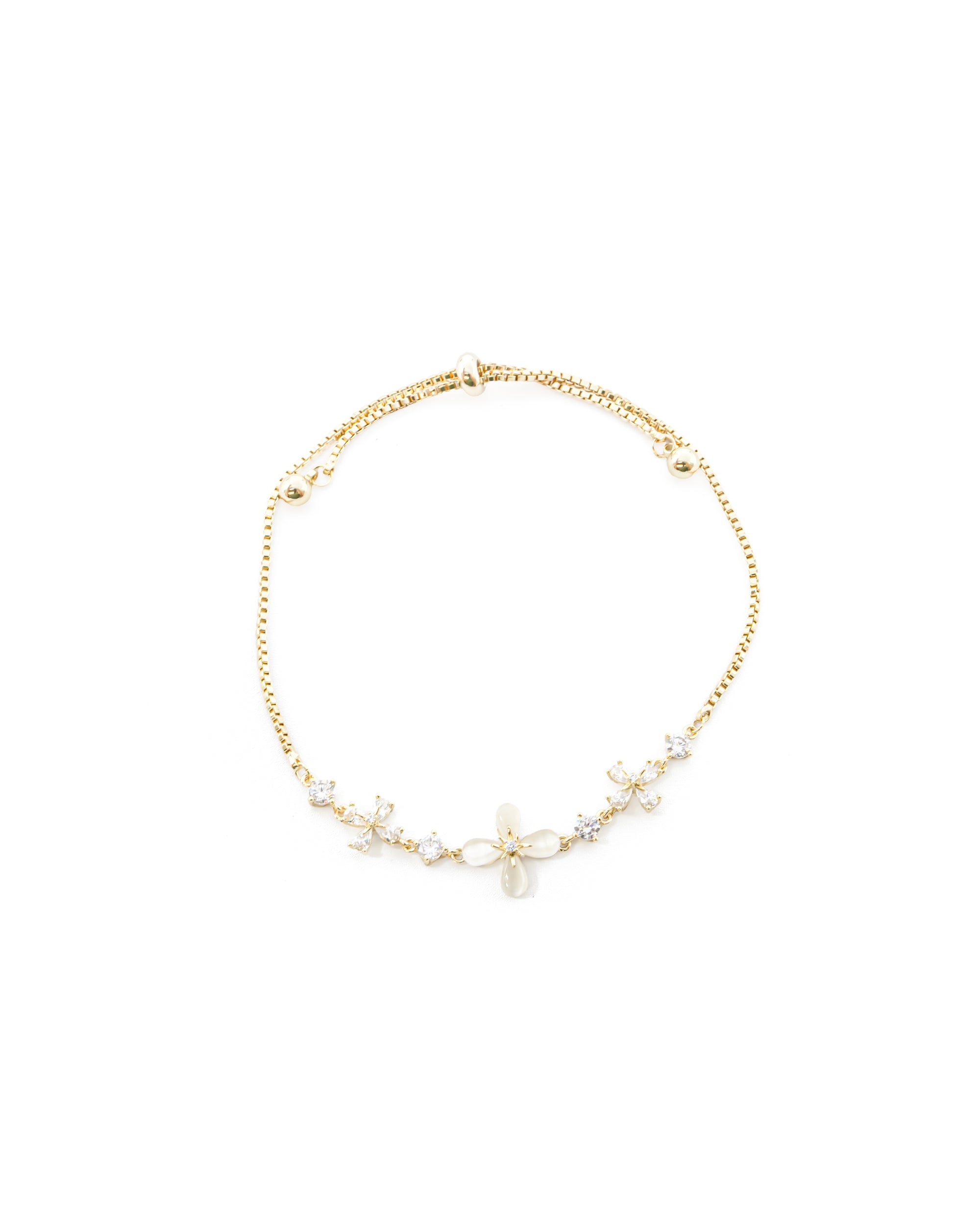 Pulsera Dorada Ansheli M18 - Oro Laminado