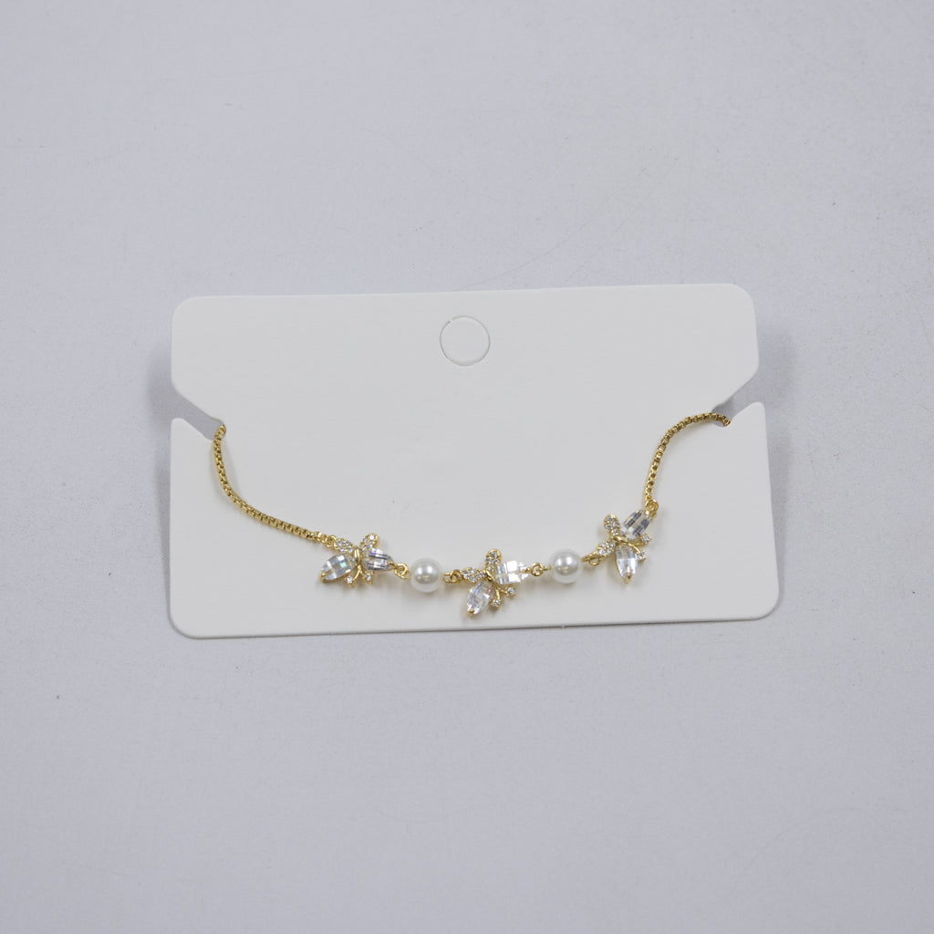 Pulsera Dorada Ansheli 30 Oro Laminado