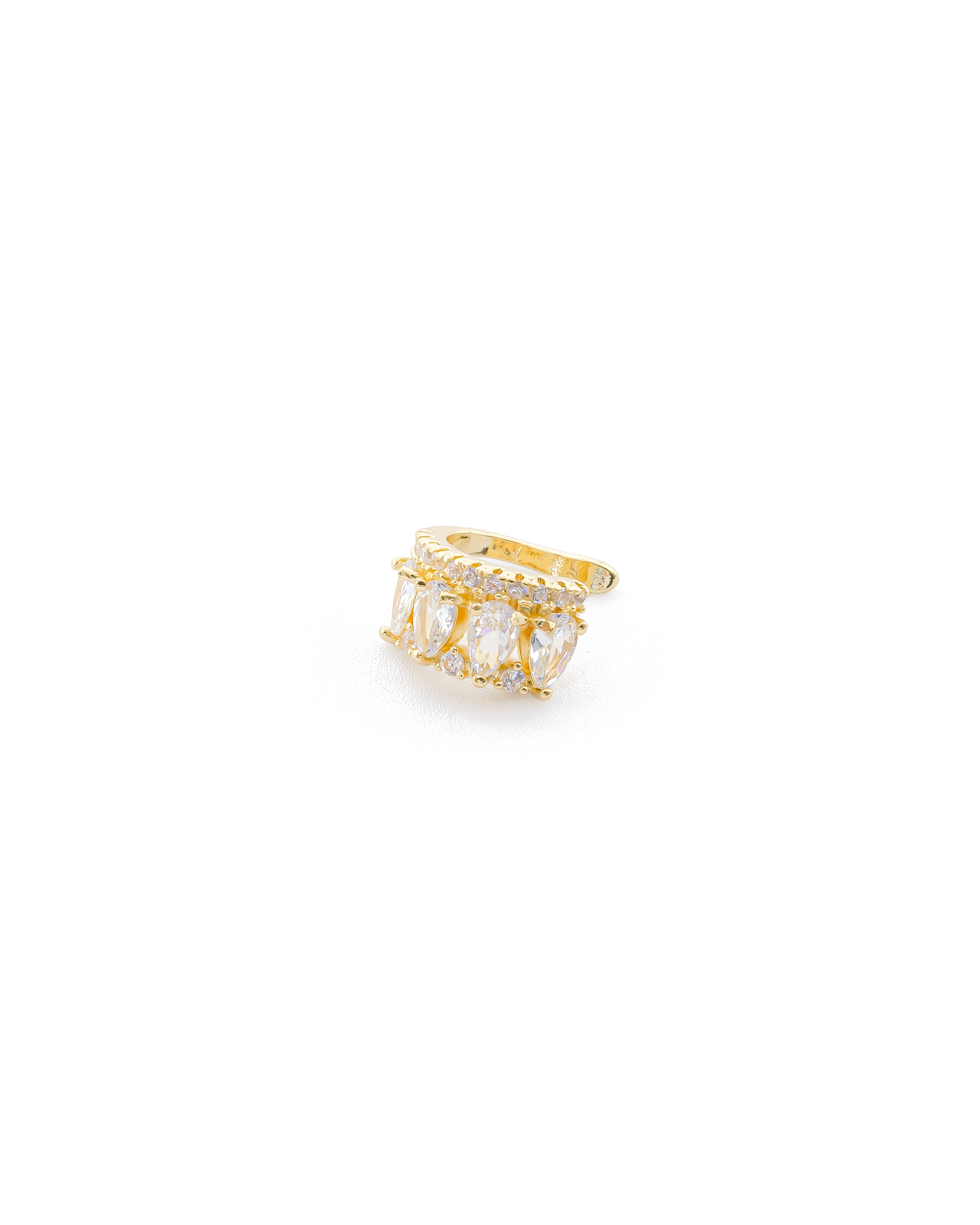 Aretes Simulador Dorados M5 Oro Laminado