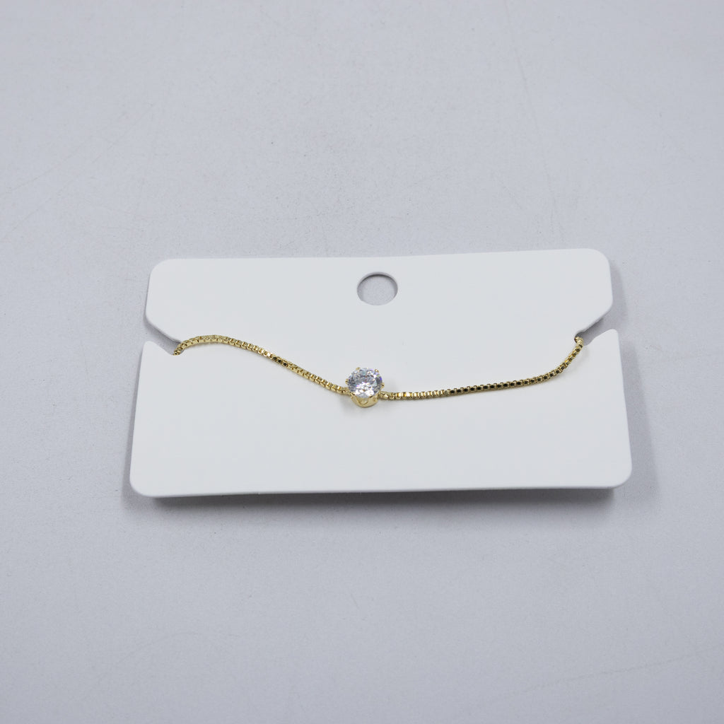 Pulsera Dorada Ansheli M4 Oro Laminado