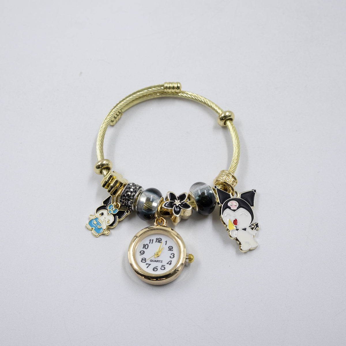 Pulsera tipo Pandora Dorados M14 Oro Laminado
