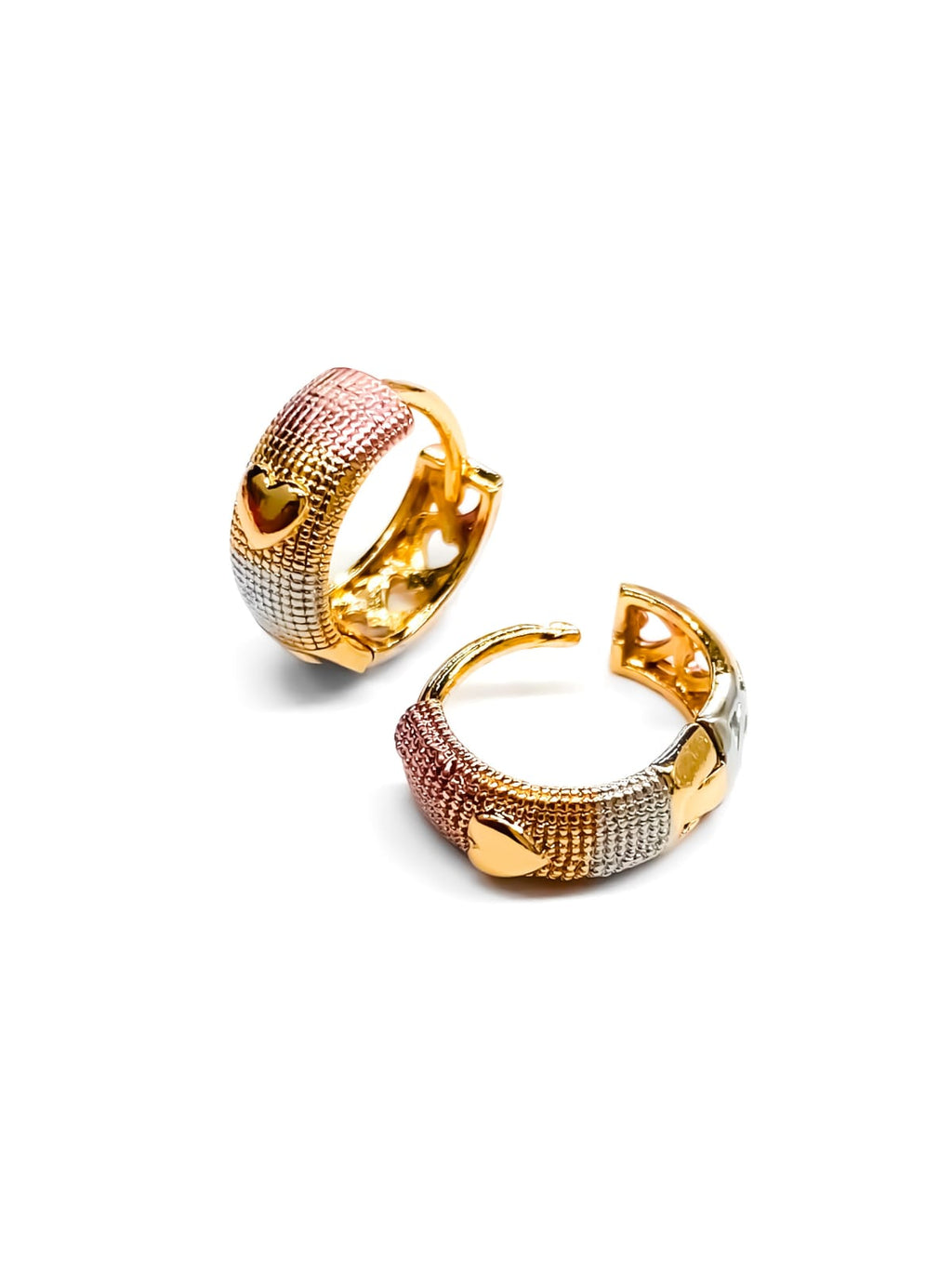 ARETES HUGGIES M22 - ORO LAMINADO