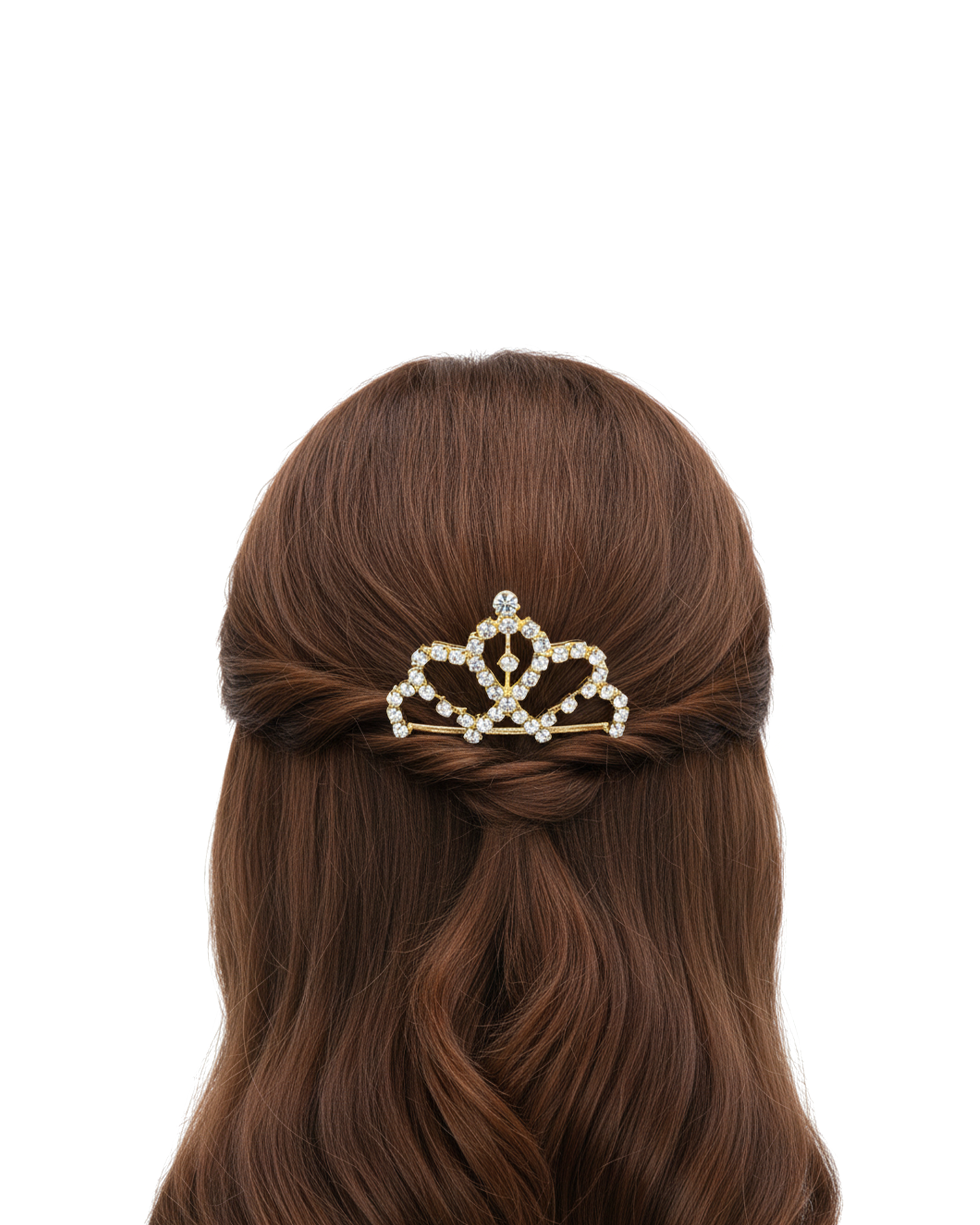 Tiara Dorada M27 Oro Laminado