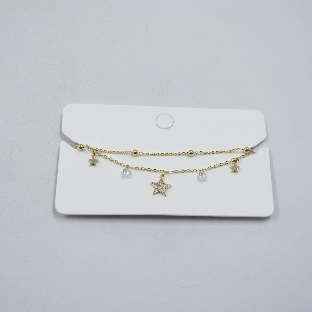 Pulsera Dorada Ansheli M2 Oro Laminado