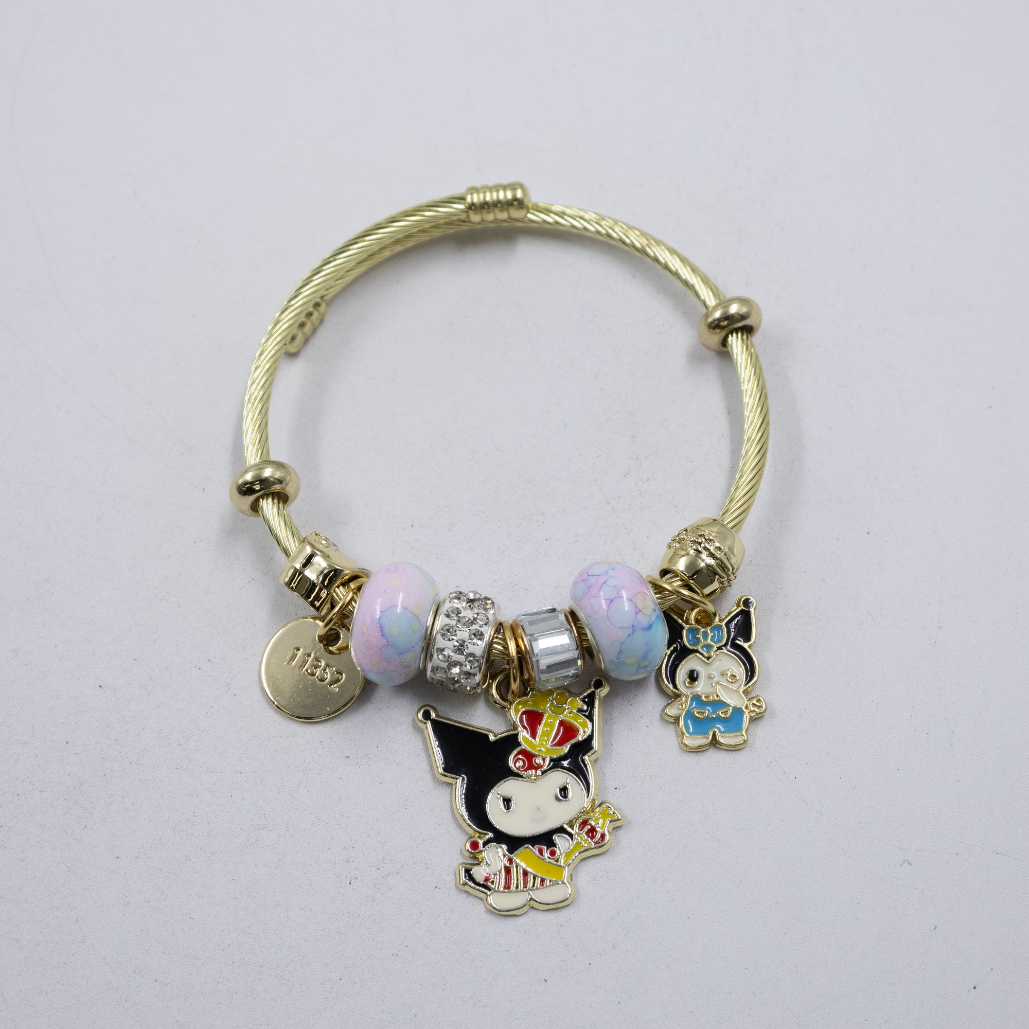 Pulsera tipo Pandora M5 Oro Laminado