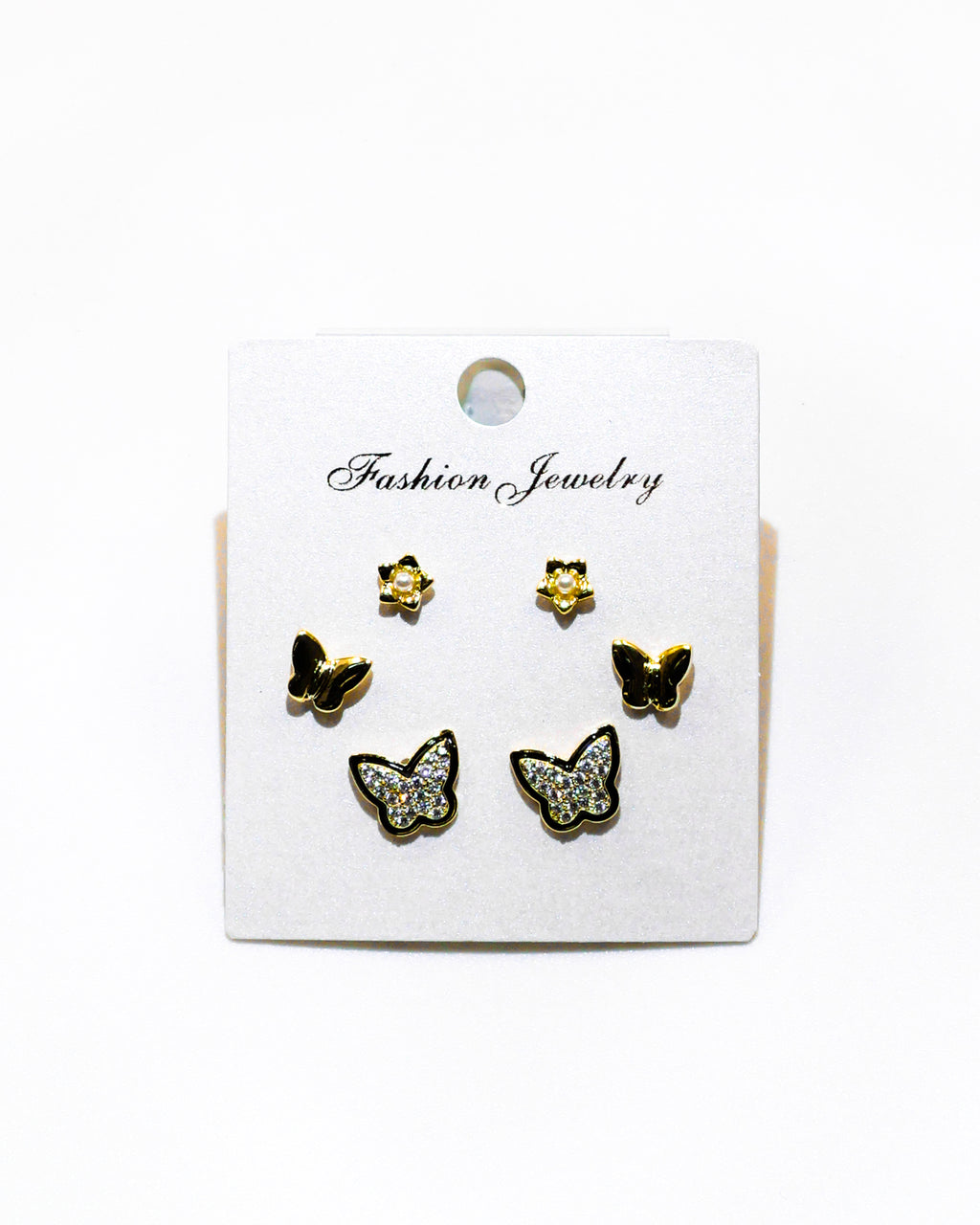 Set Aretes X3 - M8 Oro Laminado