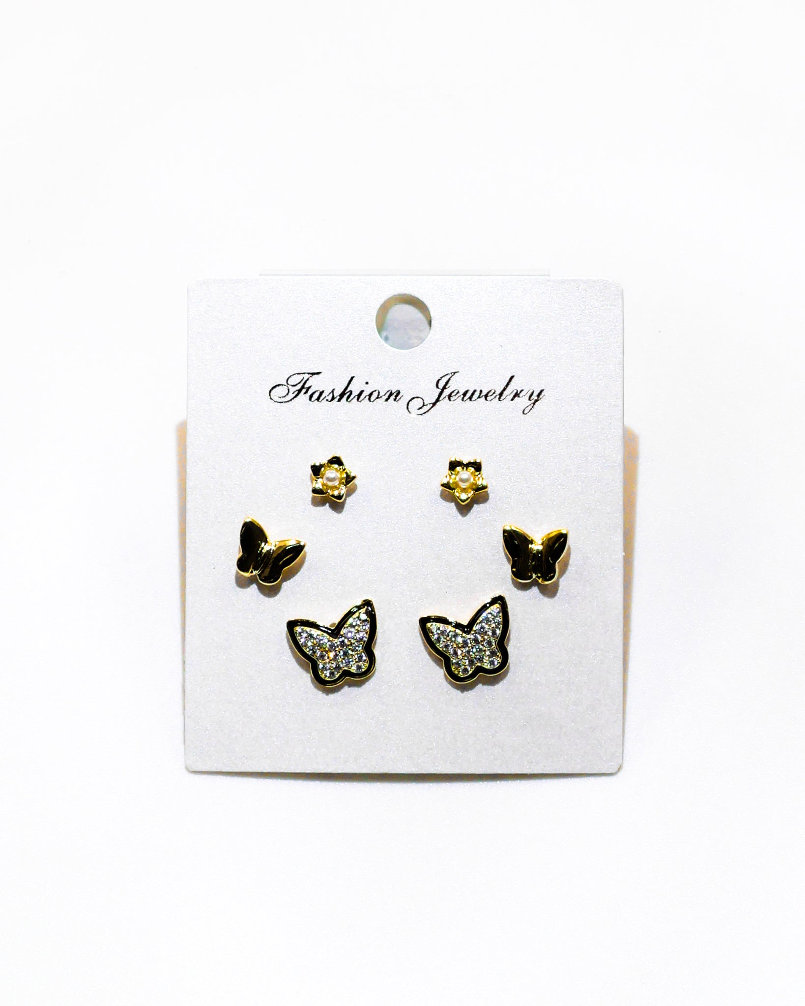Set Aretes X3 - M8 Oro Laminado