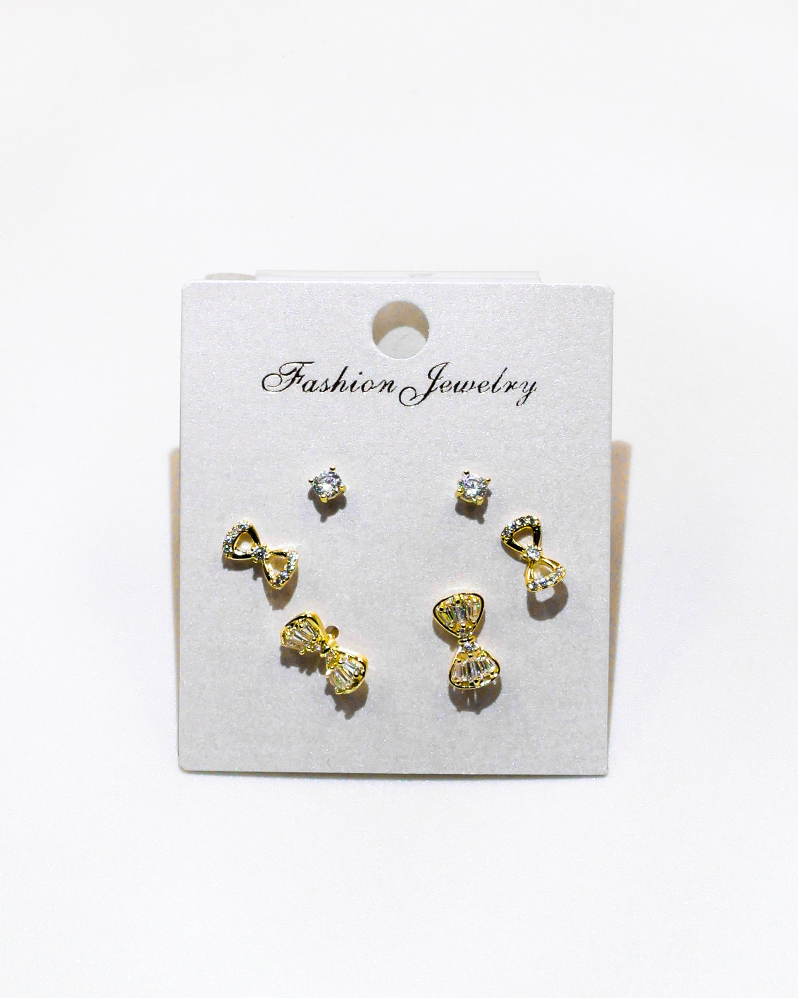 Set Aretes X3 - M25 Oro Laminado