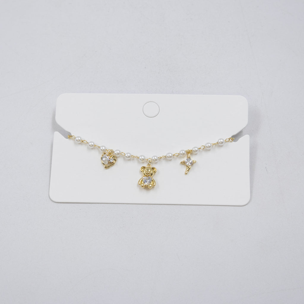 Pulsera Dorada Ansheli M25 Oro Laminado