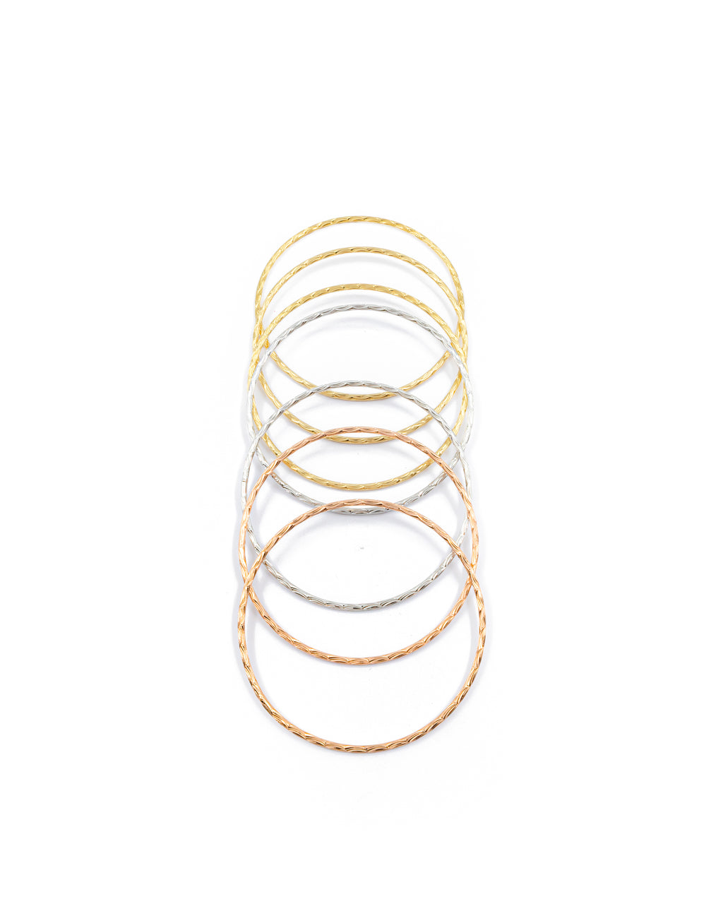 Pulseras de 3 colores M1 Oro Laminado