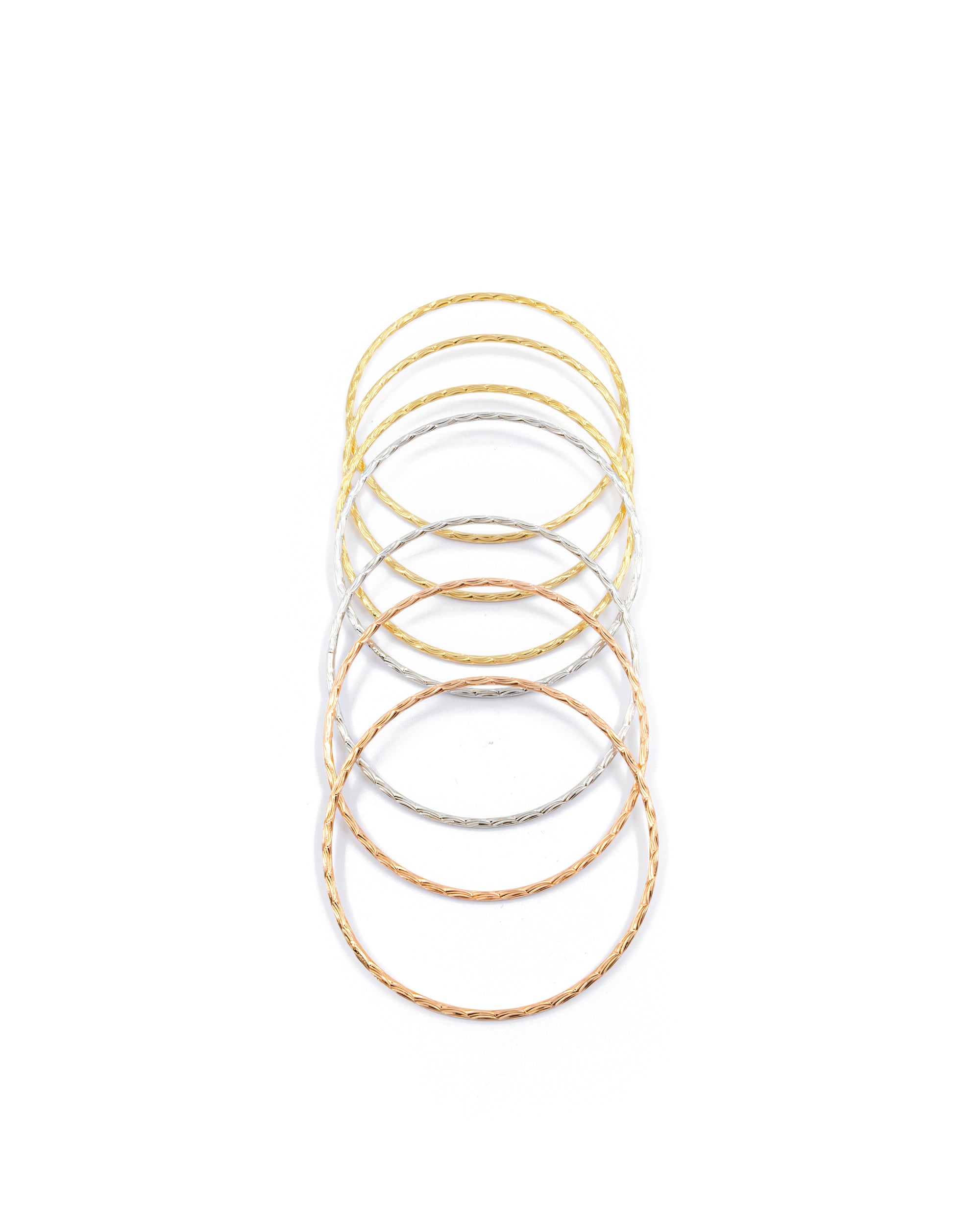 Pulseras de 3 colores M1 Oro Laminado