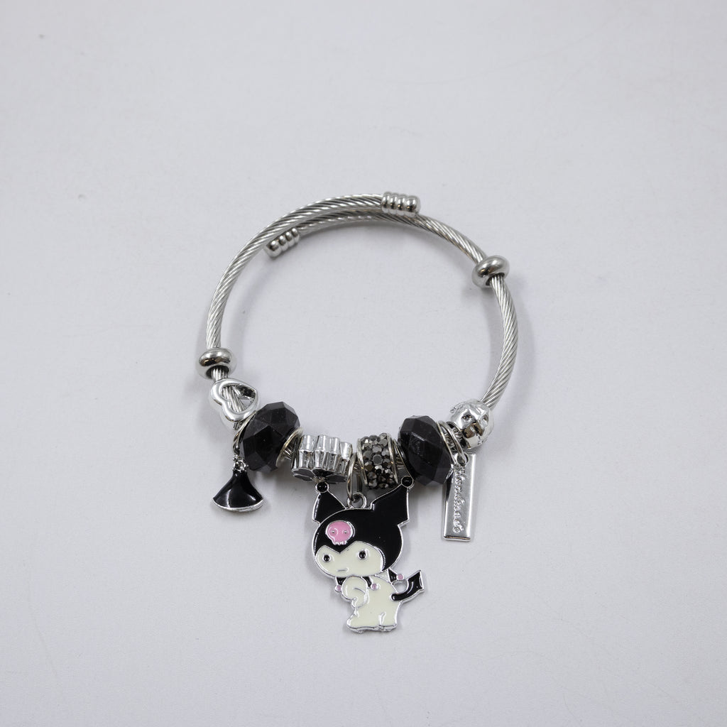 Pulsera tipo Pandora Plateados M2 Oro Laminado