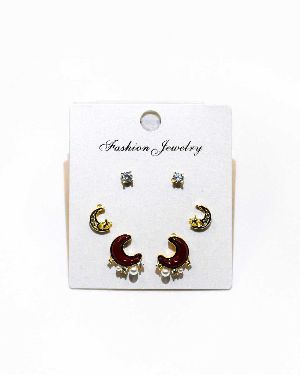 Set Aretes X3 - M3 Oro Laminado