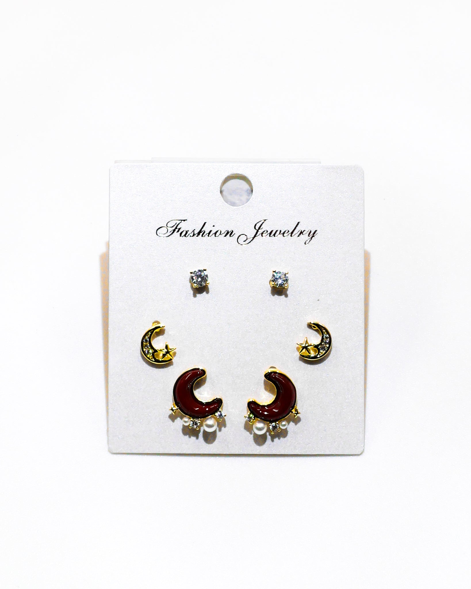 Set Aretes X3 - M3 Oro Laminado