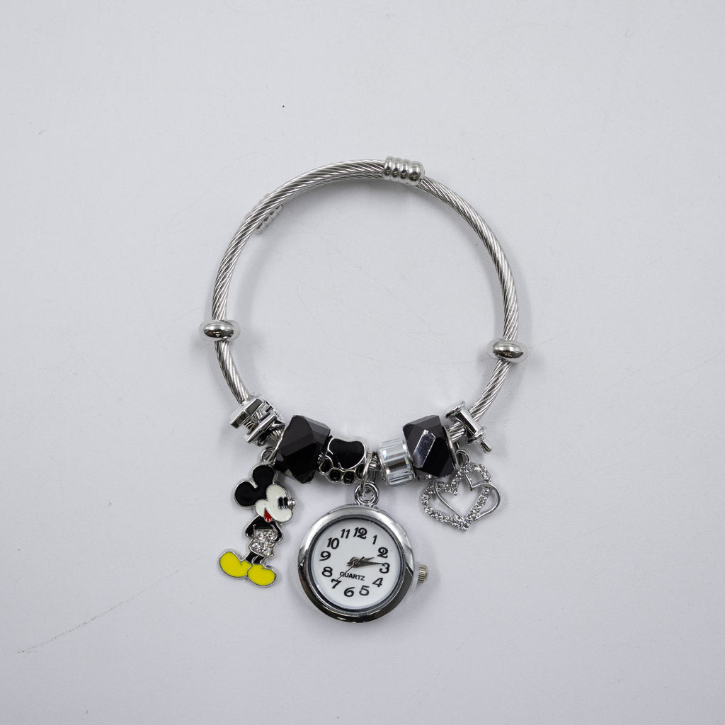 Pulsera tipo Pandora Plateadas M18 Oro Laminado