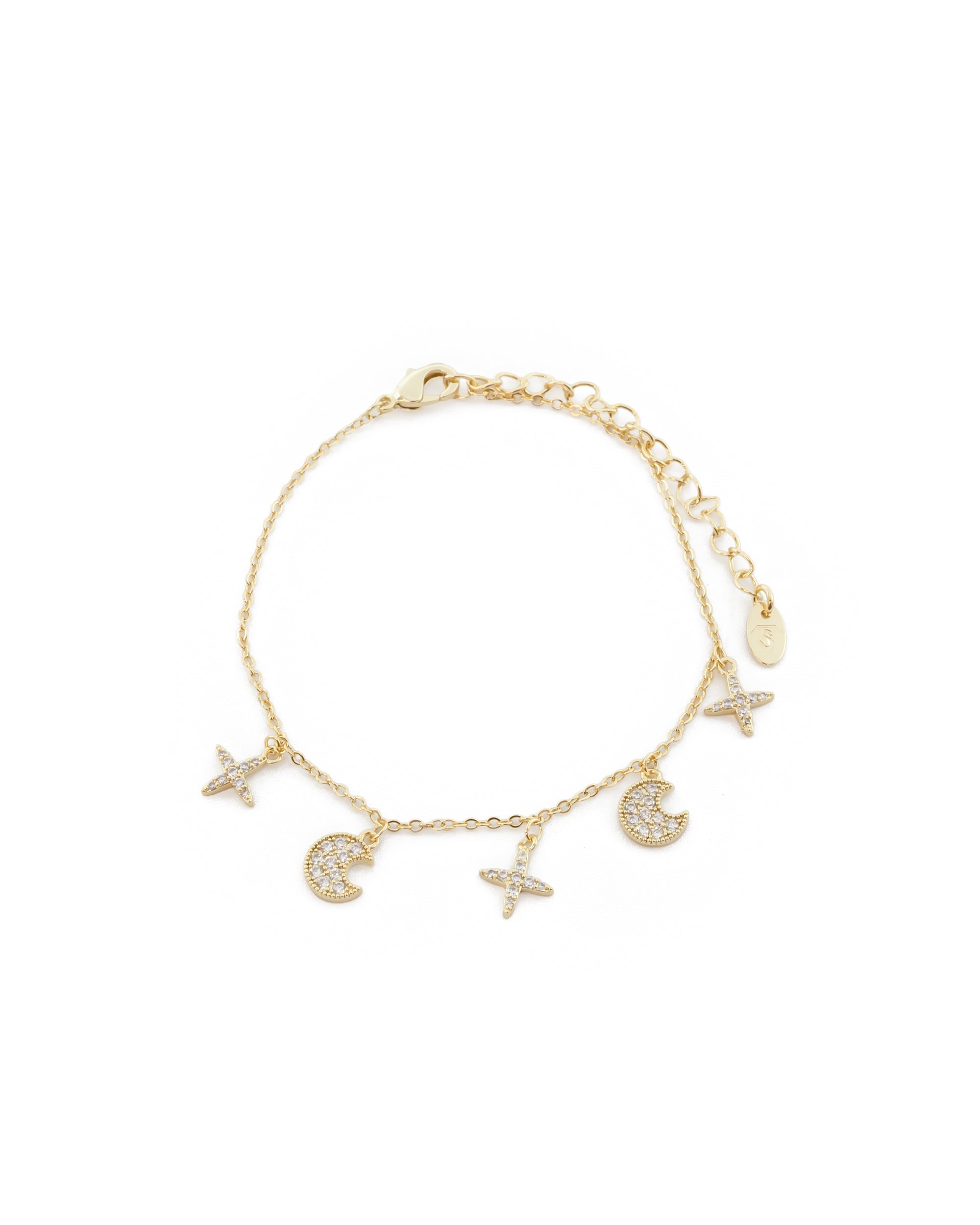 Pulsera Dorada Ansheli M12 - Oro Laminado