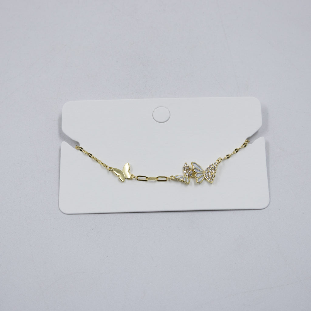 Pulsera Dorada Ansheli M3 Oro Laminado
