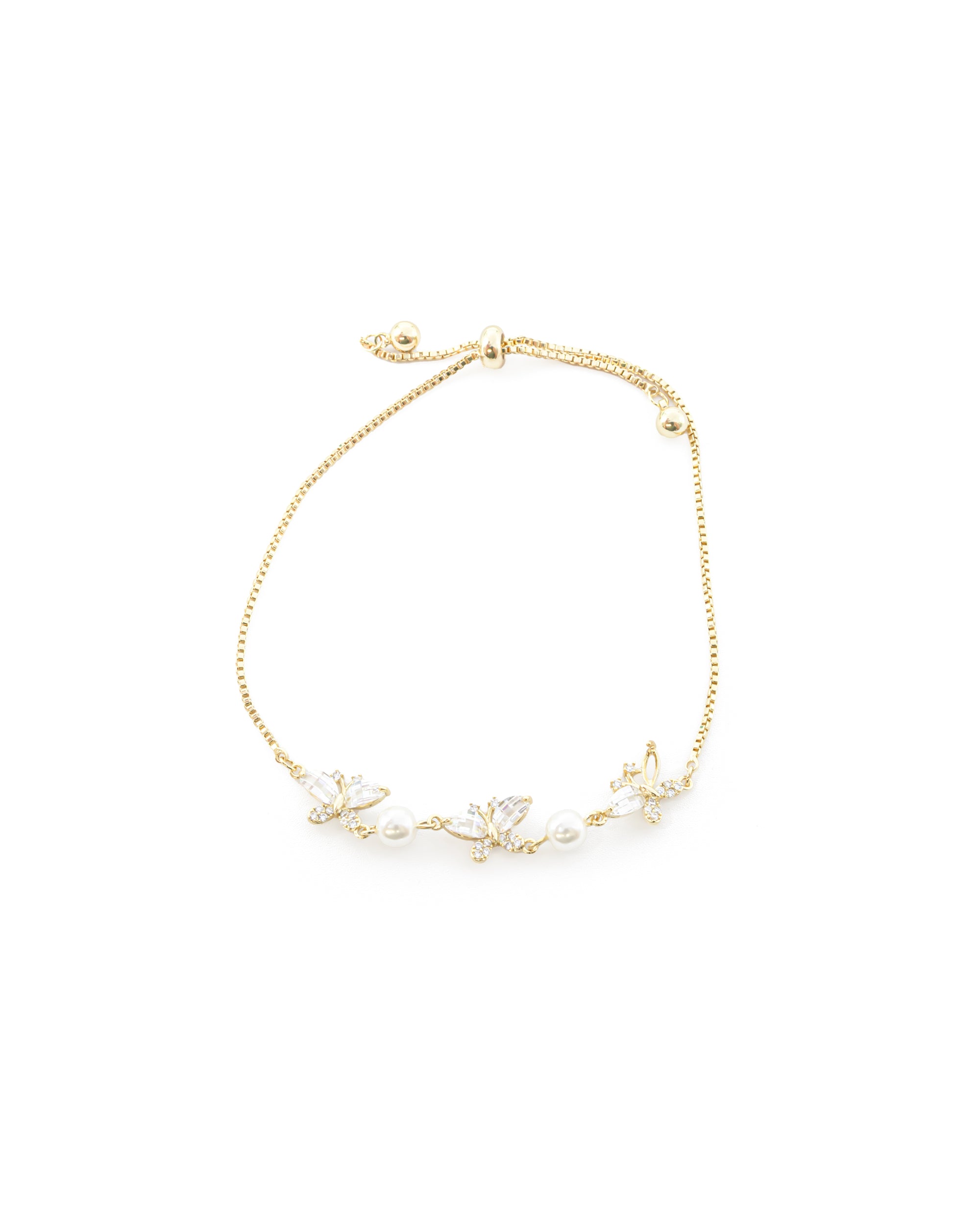 Pulsera Dorada Ansheli M19 - Oro Laminado