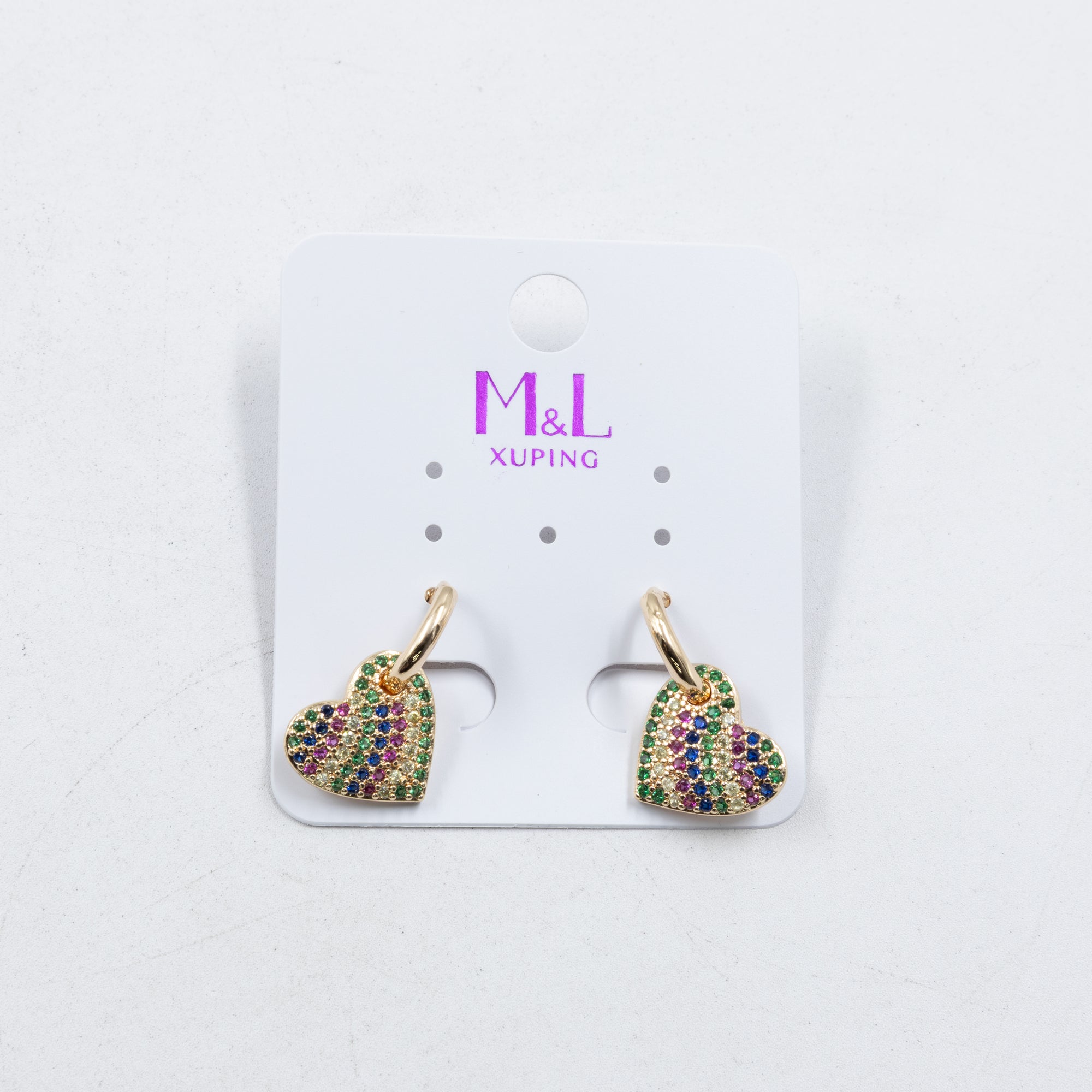 Aretes Xuping Dorados M16 Oro Laminado
