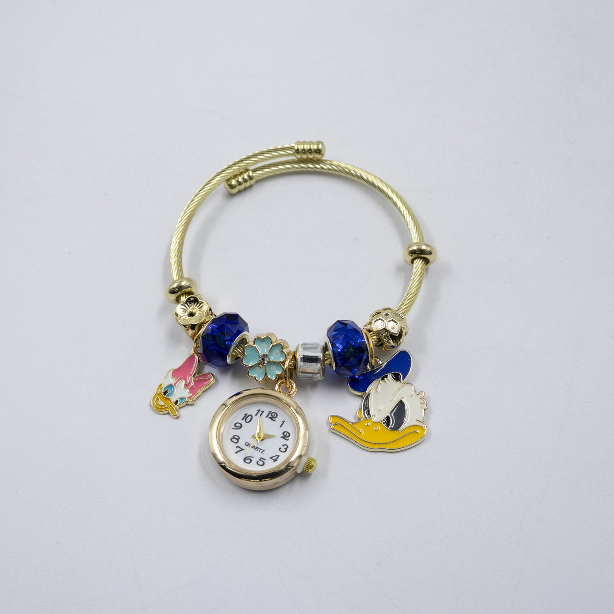 Pulsera tipo Pandora Dorados M18 Oro Laminado