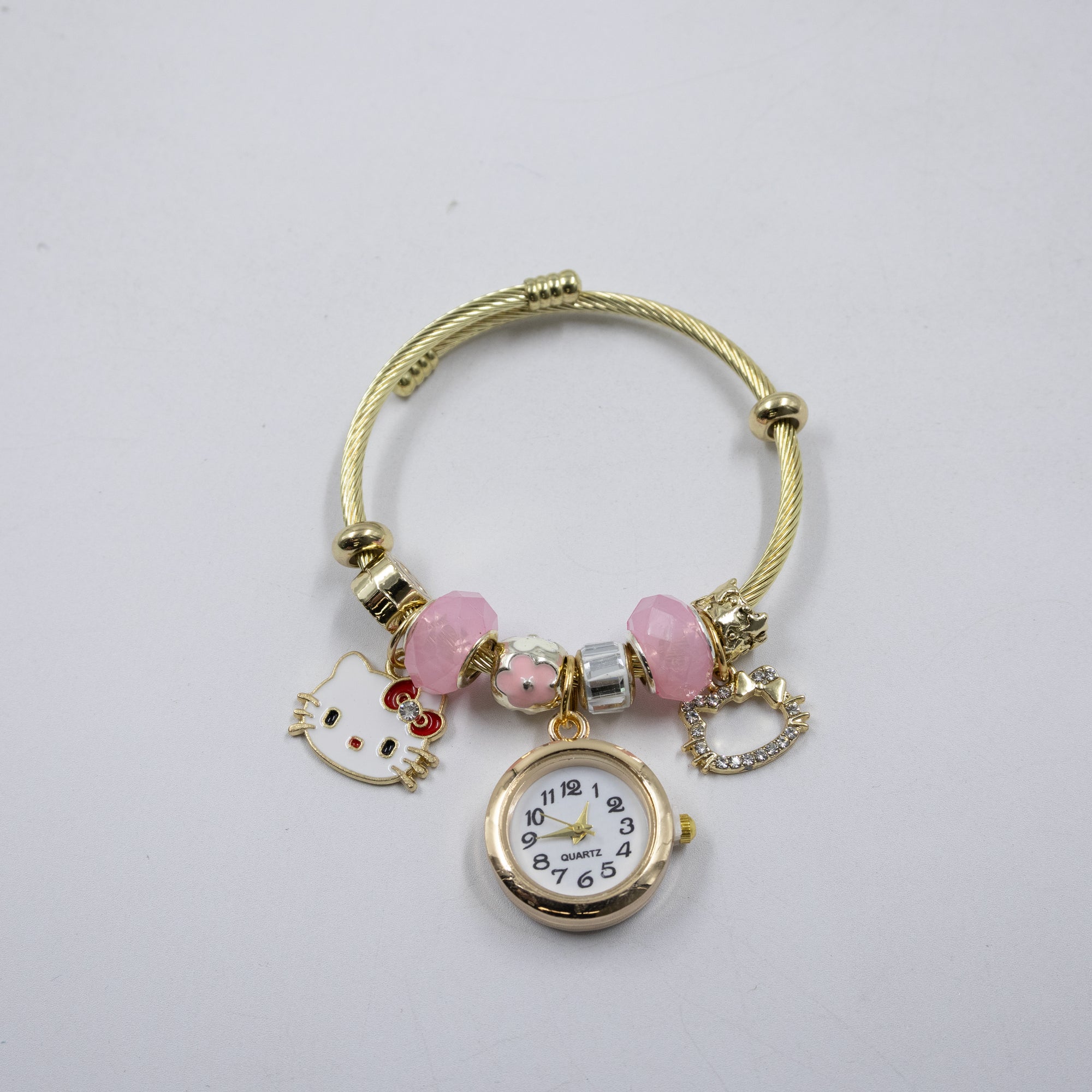 Pulsera tipo Pandora Dorados M13 Oro Laminado
