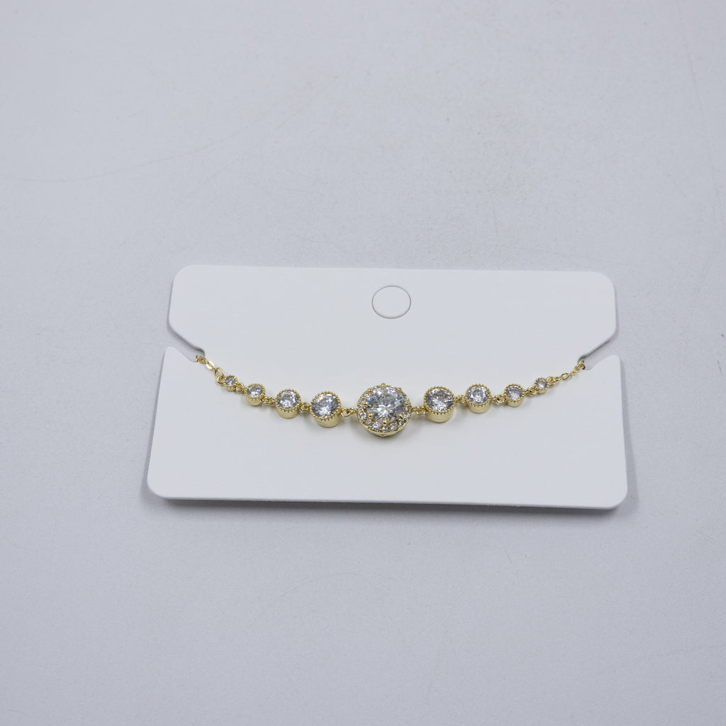 Pulsera Dorada Ansheli M20 Oro Laminado