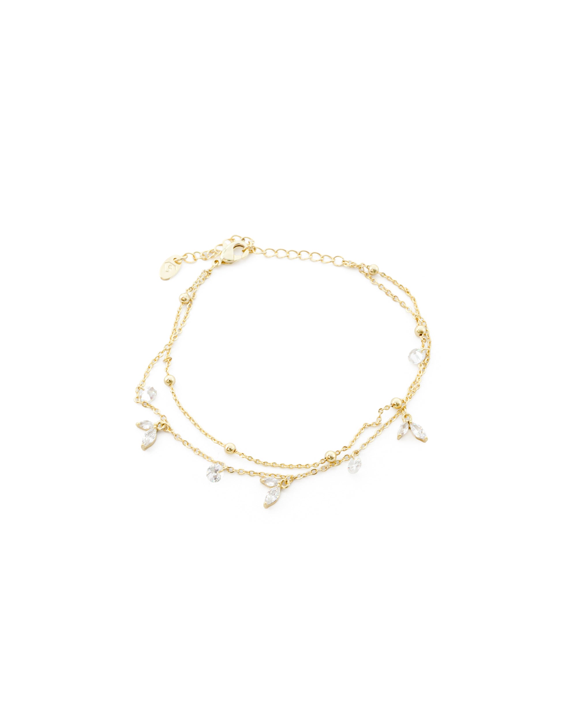 Pulsera Dorada Ansheli M9 - Oro Laminado