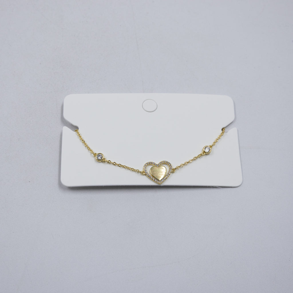 Pulsera Dorada Ansheli M18 Oro Laminado