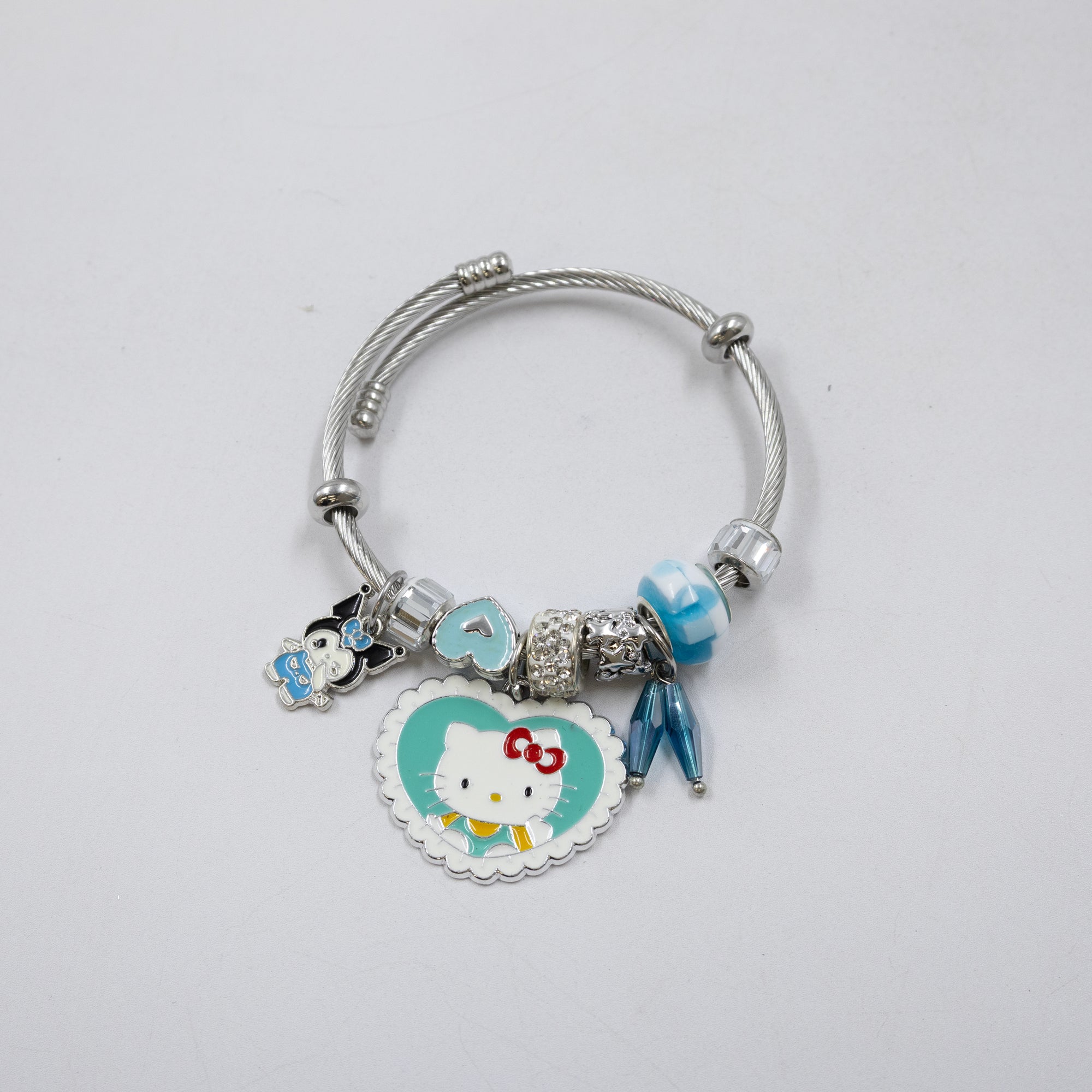 Pulsera tipo Pandora Plateados M5 Oro Laminado